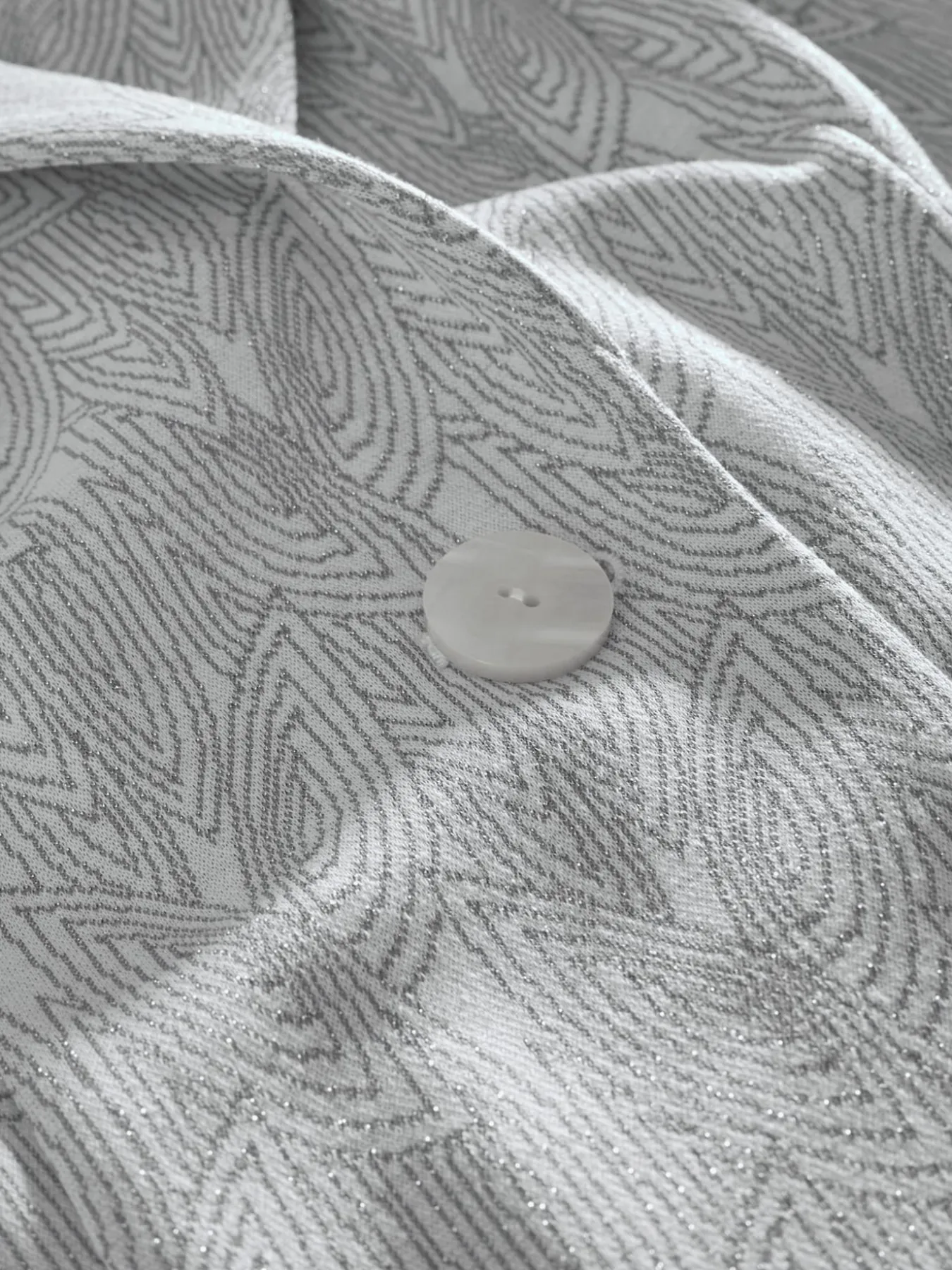 Blazer en jersey joli motif jacquard
