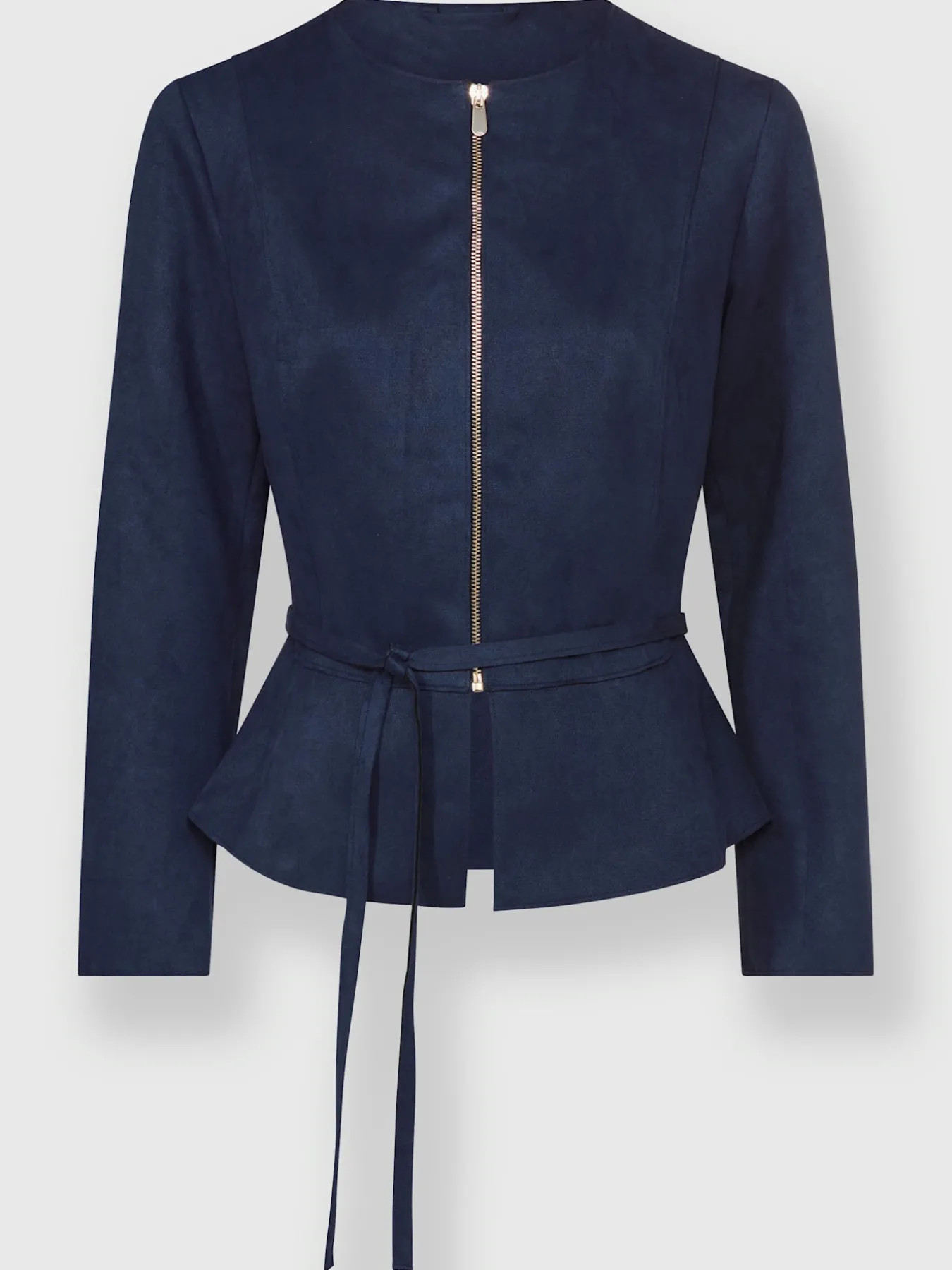 Blazer en synthétique qualité velours douce