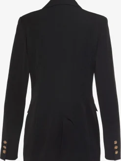 Blazer long blazer classique, col à revers