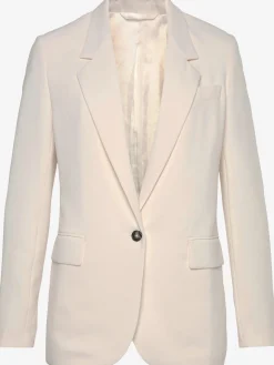 Blazer long blazer femme avec col à revers