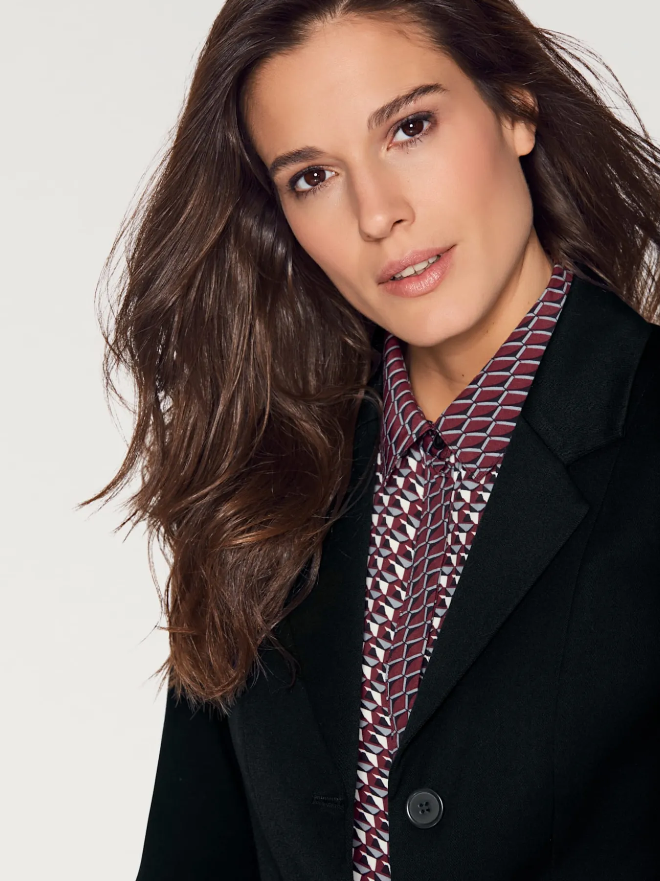 Blazer long coupe tendance