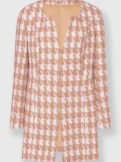 Blazer motif pepita