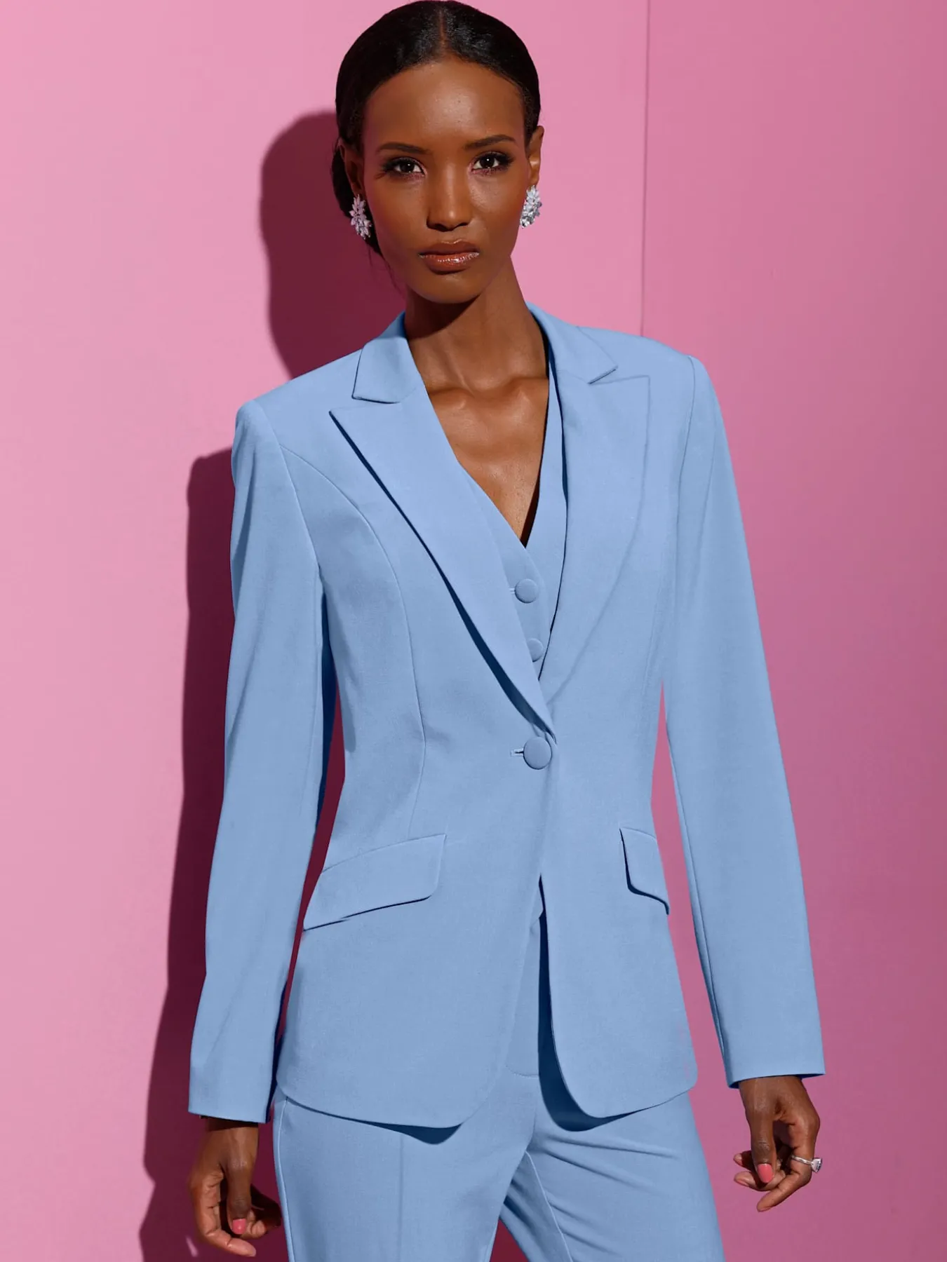 Blazer polyester recyclé