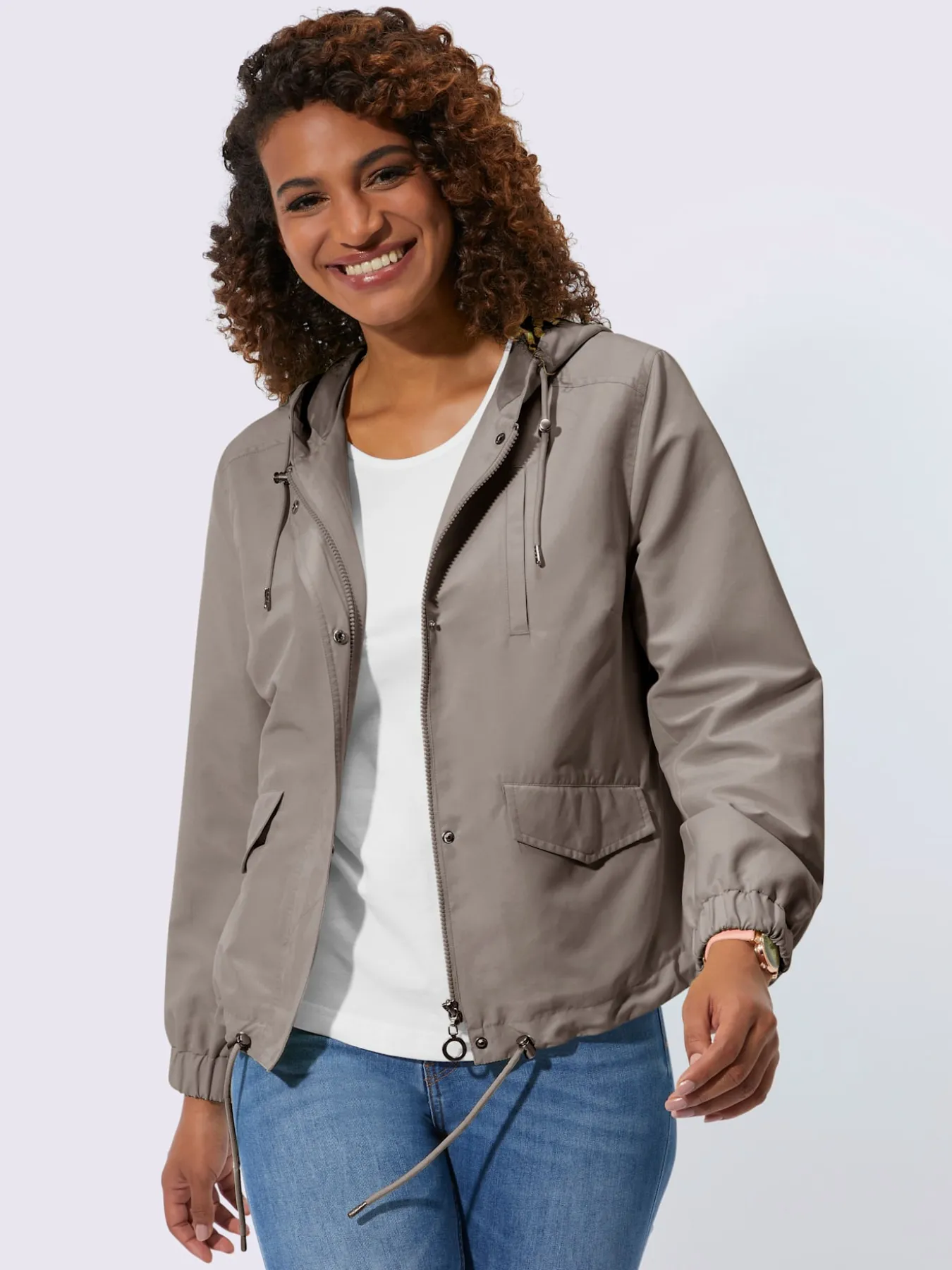 Blouson en polyester recyclé