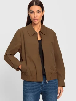 Blouson ourlet élastique flatteur