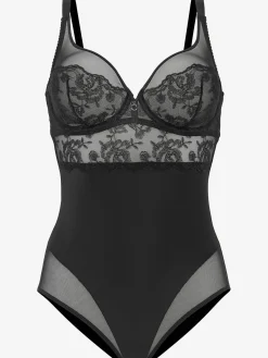 Body combiné féminin avec armatures intégrées