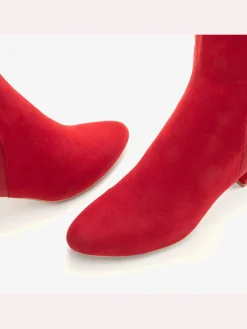 Bottes avec empiècement extensible tendance. hauteur du talon env. 6 cm