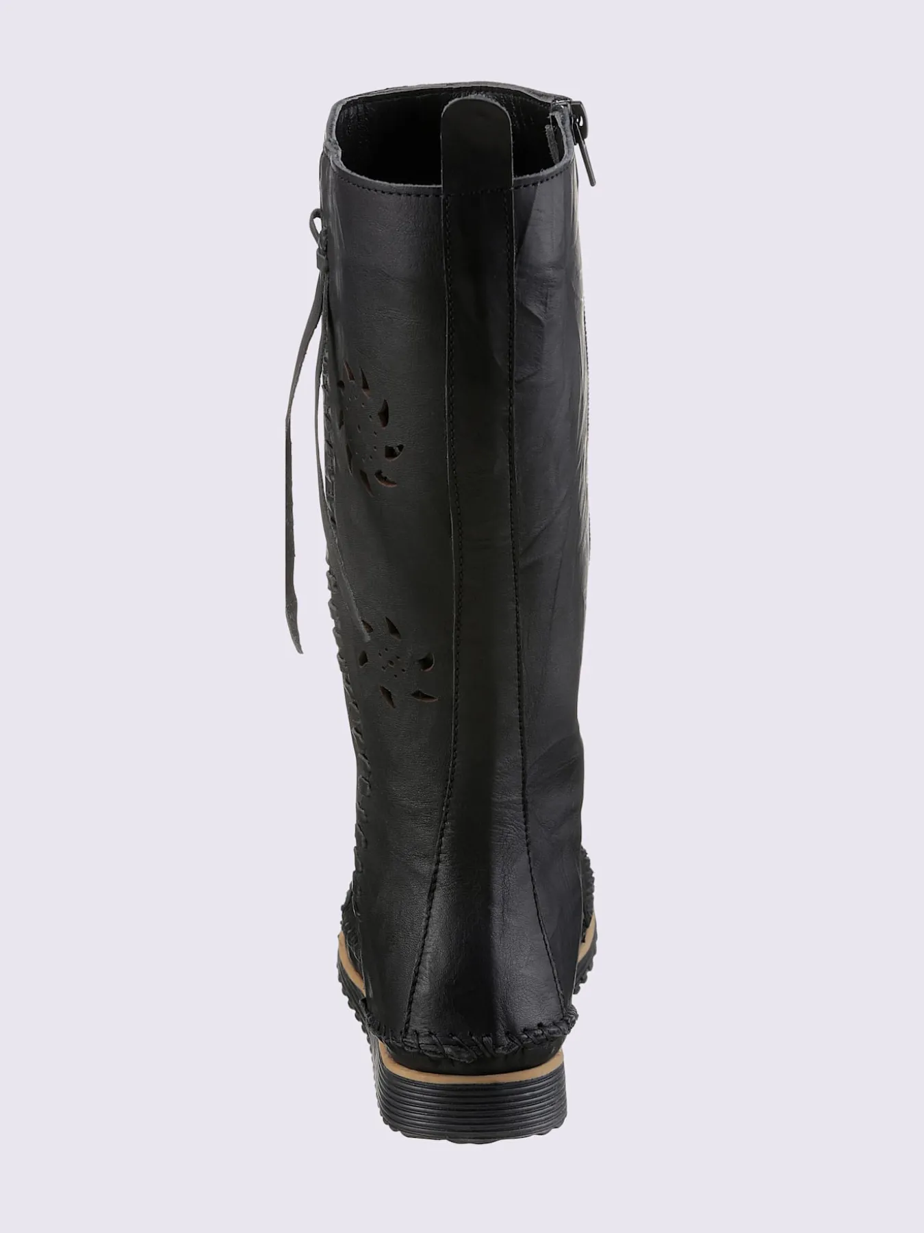 Bottes cuir nappa de vache