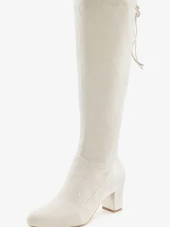 Bottes talon confortable et hauteur du talon d'env. 6 cm