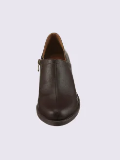Bottine courte cuir nappa de vache