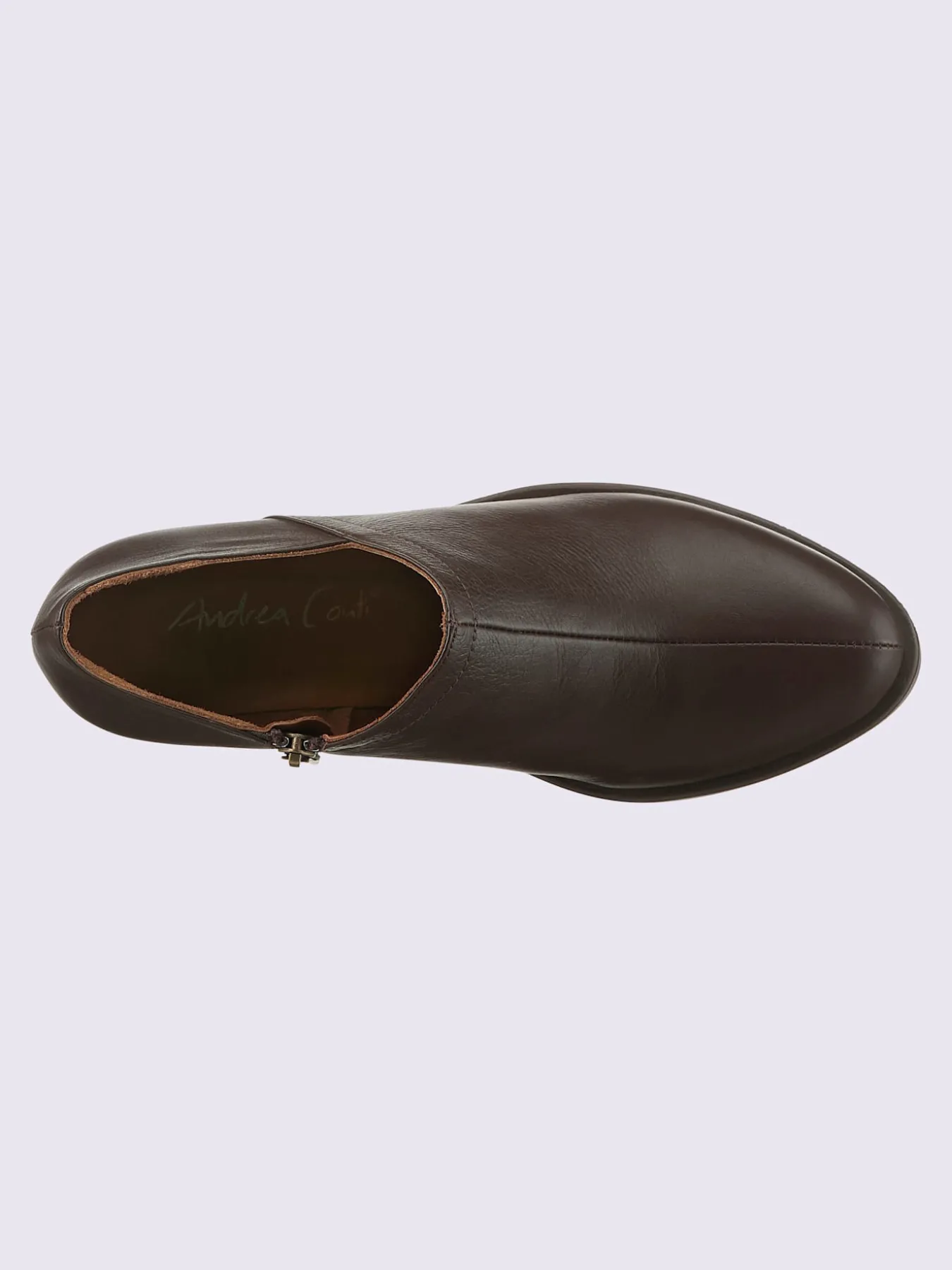 Bottine courte cuir nappa de vache