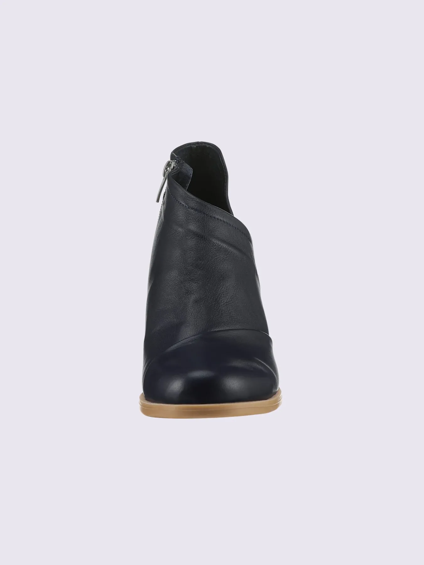 Bottine courte cuir nappa de vache