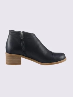 Bottine courte cuir nappa de vache