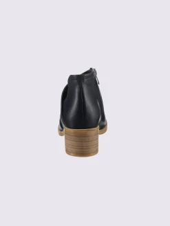 Bottine courte cuir nappa de vache