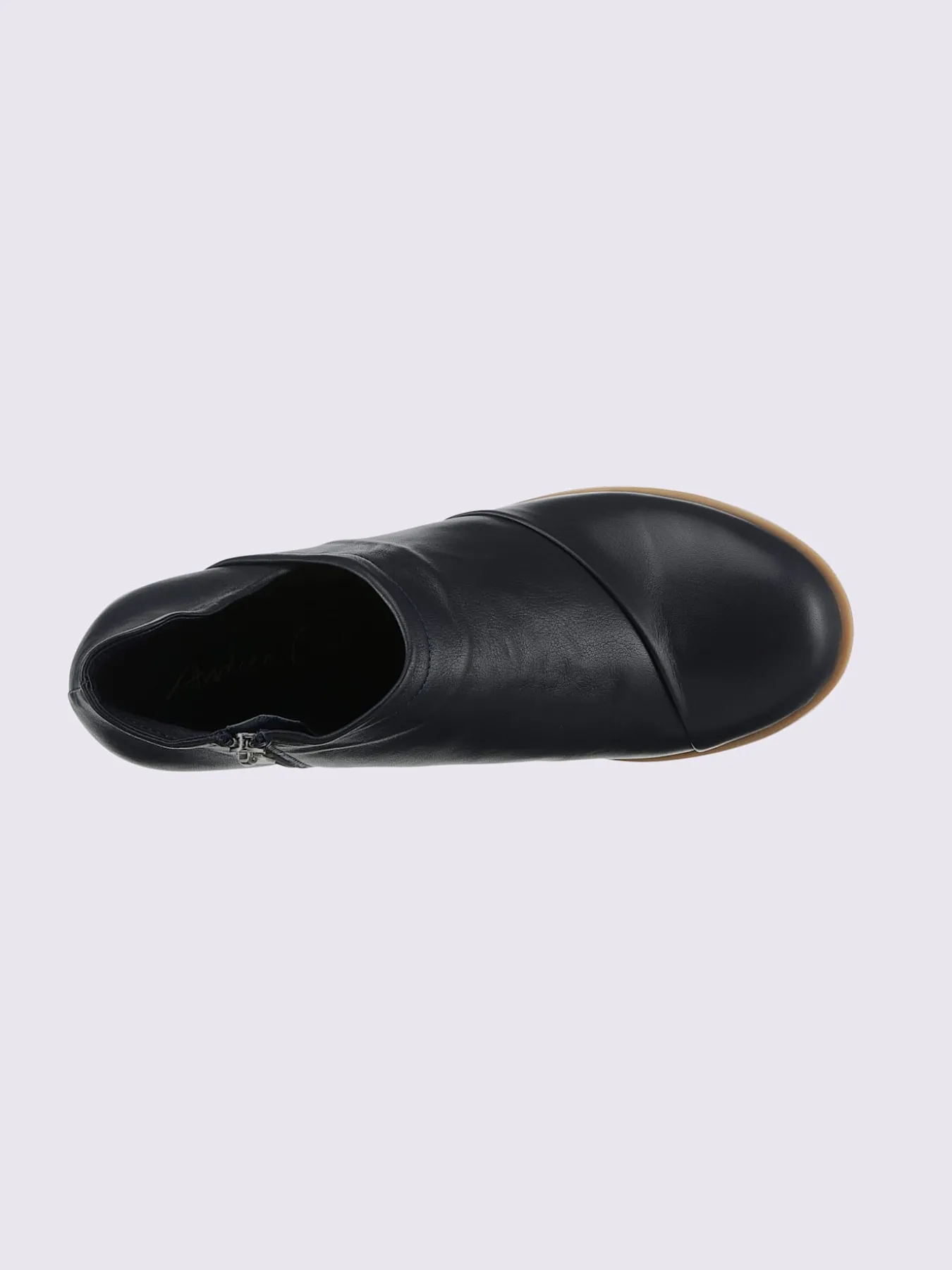 Bottine courte cuir nappa de vache