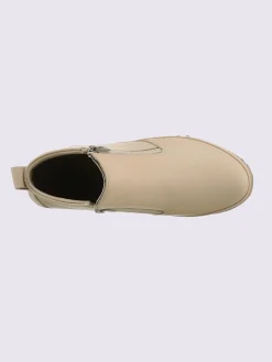 Bottine courte cuir nappa de vache