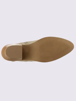 Bottine courte cuir vachette