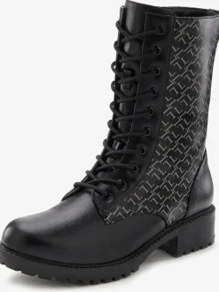 Bottines avec imprimé tendance et semelle profilée légère