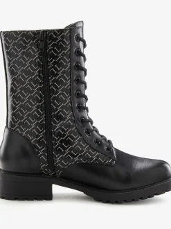 Bottines avec imprimé tendance et semelle profilée légère