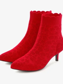 Bottines chaussettes avec talon agréable d'env. 5 cm