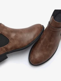 Bottines chelsea empiècement extensible sur le côté pour faciliter l'enfilage