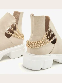 Bottines chelsea jolies chaînes