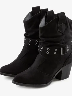 Bottines cowboy bottes western avec bande remplaçable pour un style personnalisé