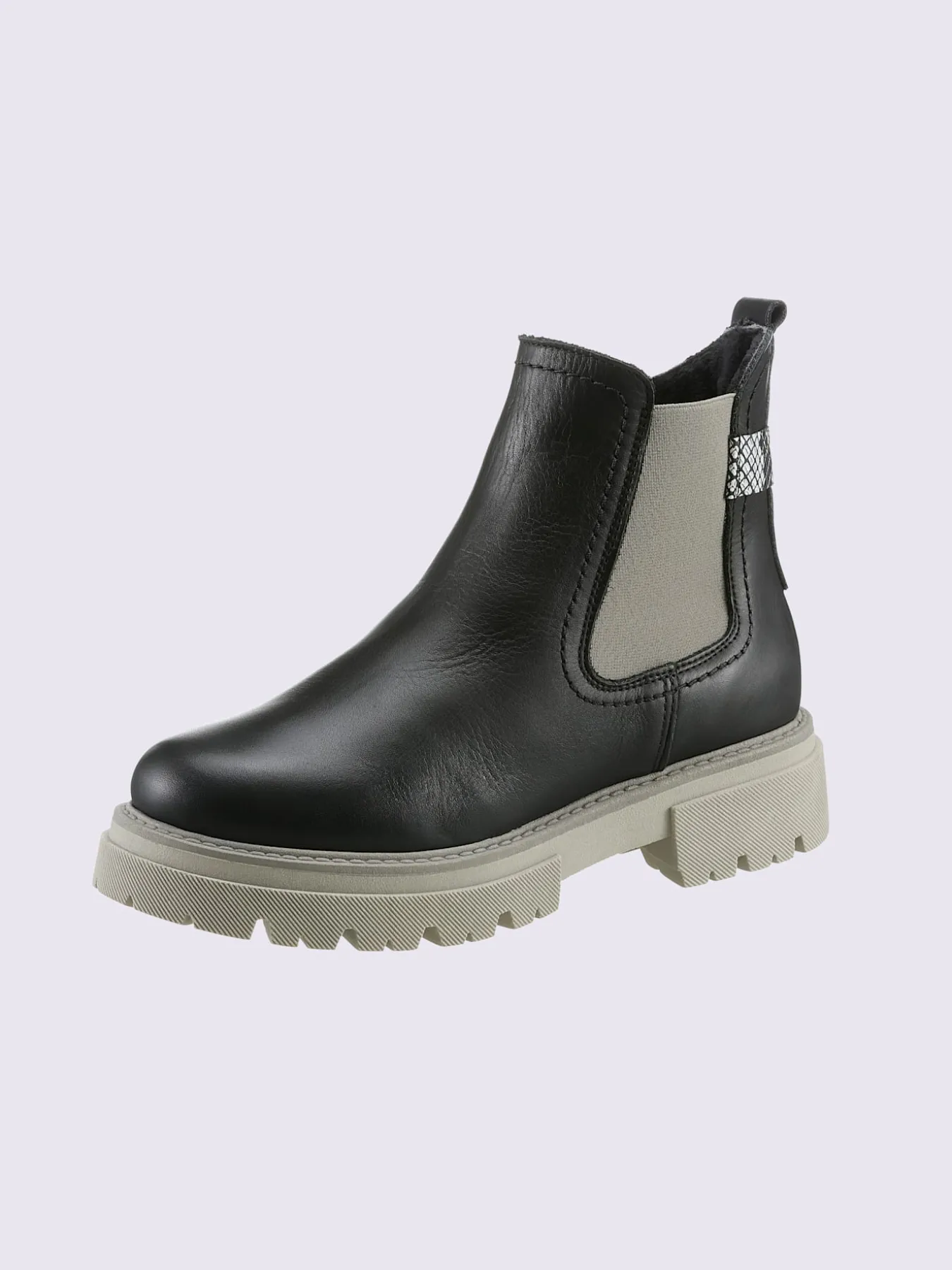 Bottines cuir nappa de vache