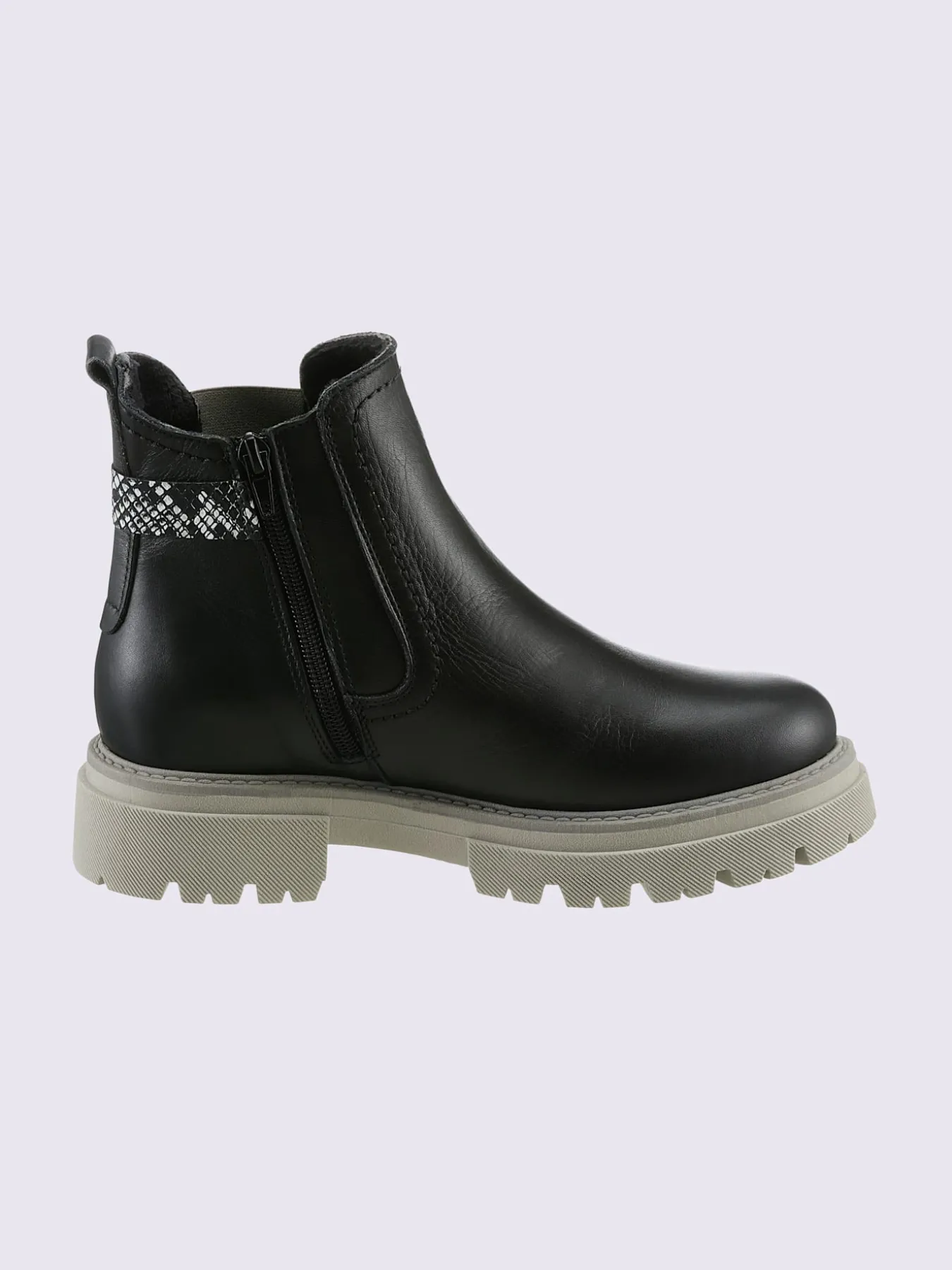 Bottines cuir nappa de vache