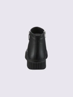 Bottines cuir nappa de vache