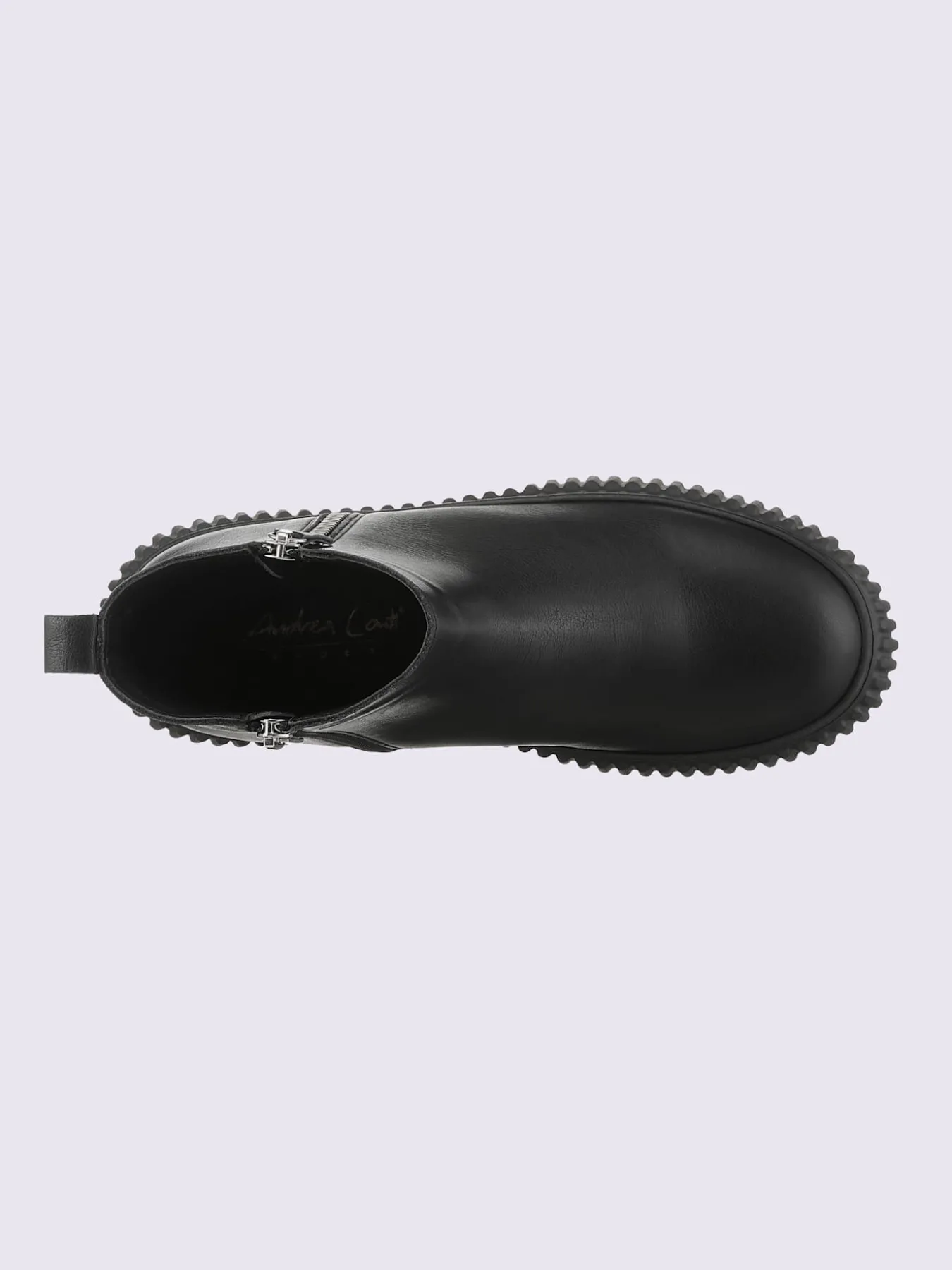 Bottines cuir nappa de vache