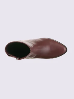 Bottines cuir nappa de vache