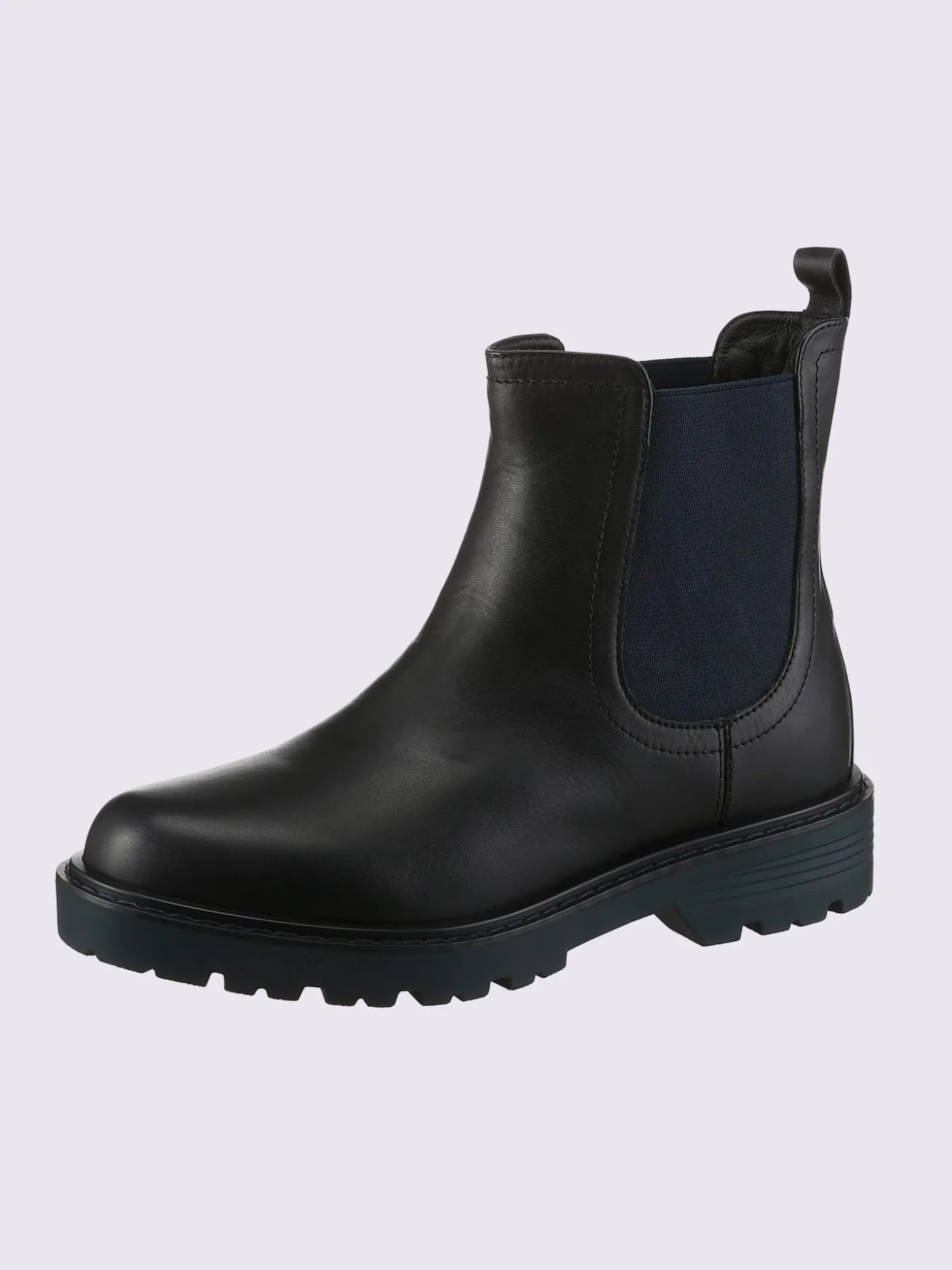 Bottines cuir nappa de vache