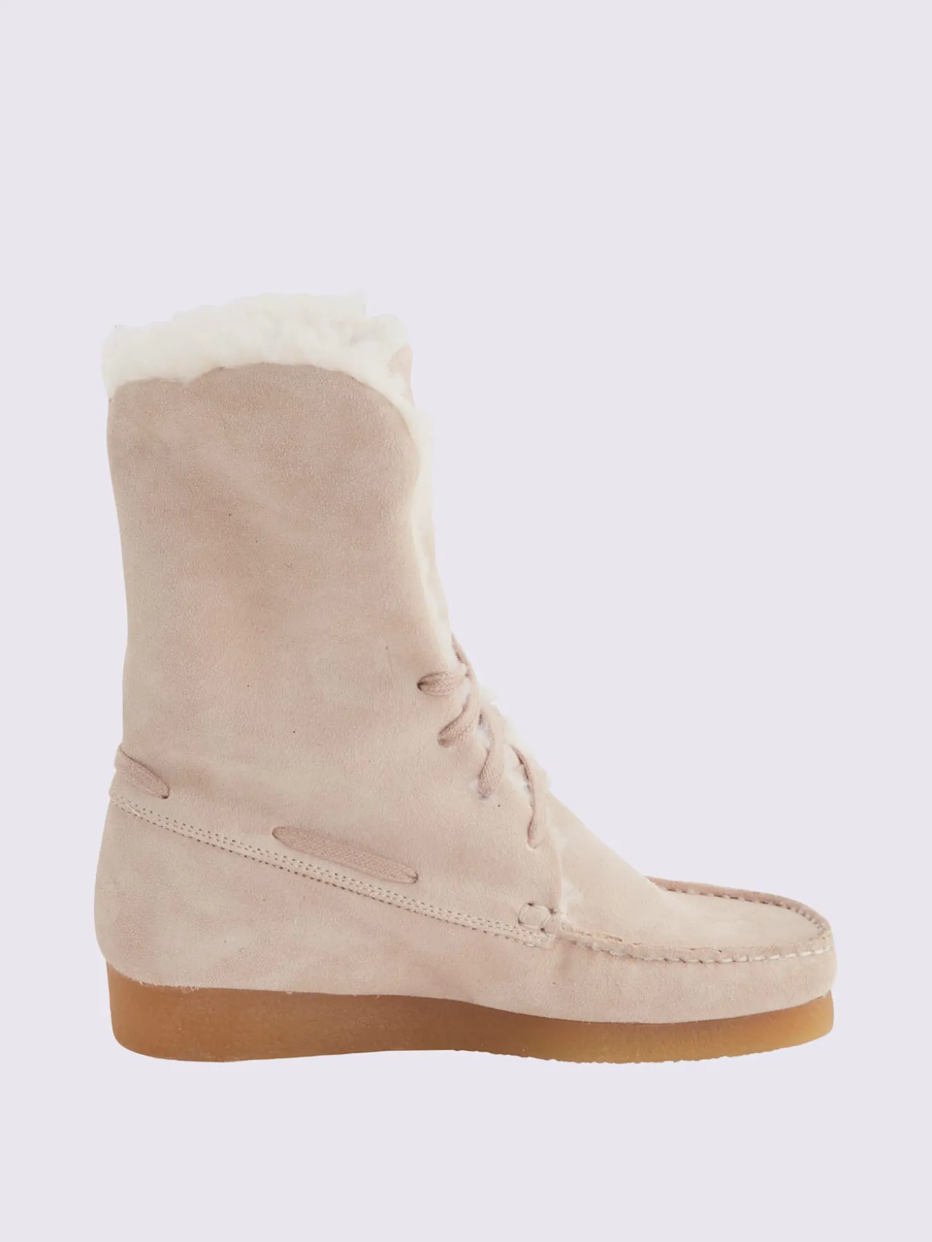 Bottines cuir velours vachette doux