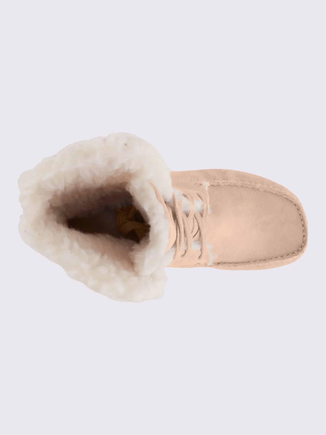 Bottines cuir velours vachette doux