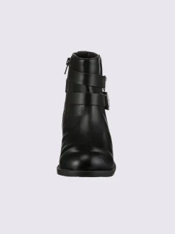 Bottines matière synthétique