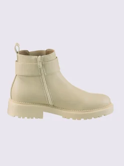 Bottines matière synthétique