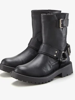 Bottines motardes bottes au look motard tendance