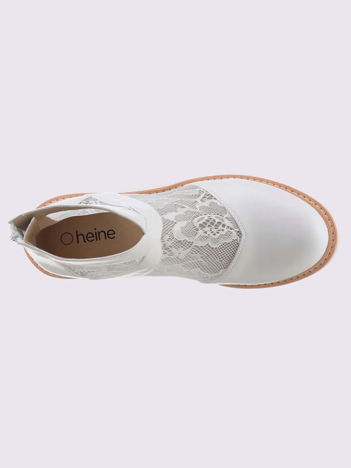 Bottines superbe mélange de matières
