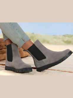 Bottines tendance en cuir de qualité