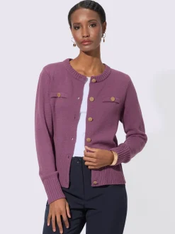 Cardigan 30% laine vierge