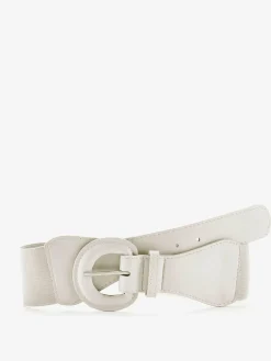 Ceinture élastique avec boucle ton sur ton