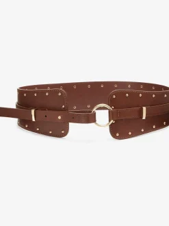 Ceinture tendance avec petits rivets