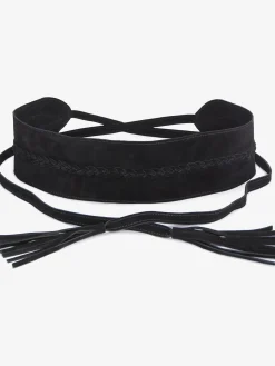 Ceinture tendance en cuir velours doux de qualité