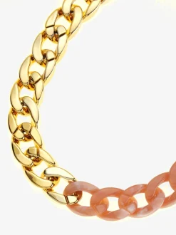 Chaîne gourmette collier style gourmette léger