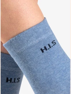 Chaussettes bords-côtes non irritants