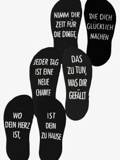 Chaussettes d'intérieur picots en caoutchouc antidérapants (abs)