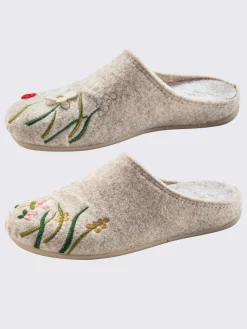 Chaussons feutre doux
