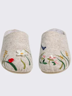 Chaussons feutre doux