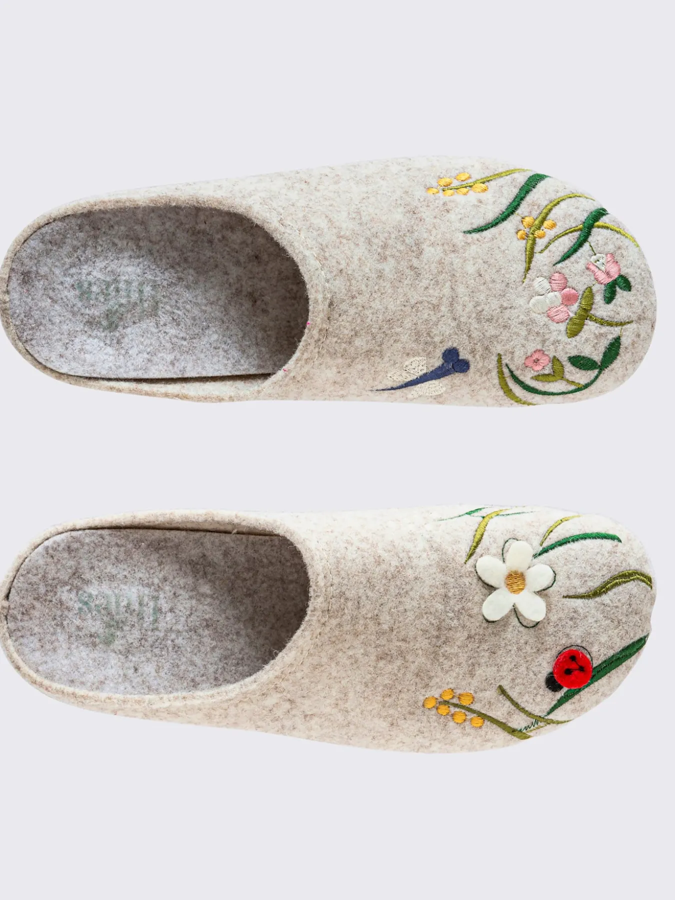 Chaussons feutre doux